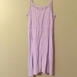 Light Baby Blue Mini Dress